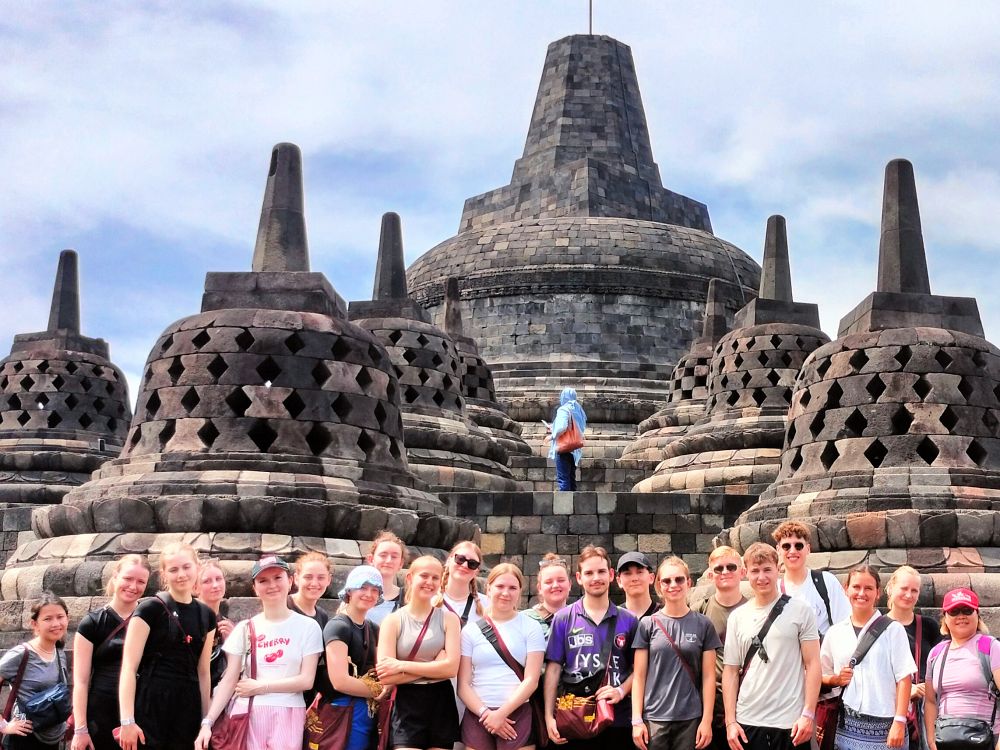 Borobudur på Java