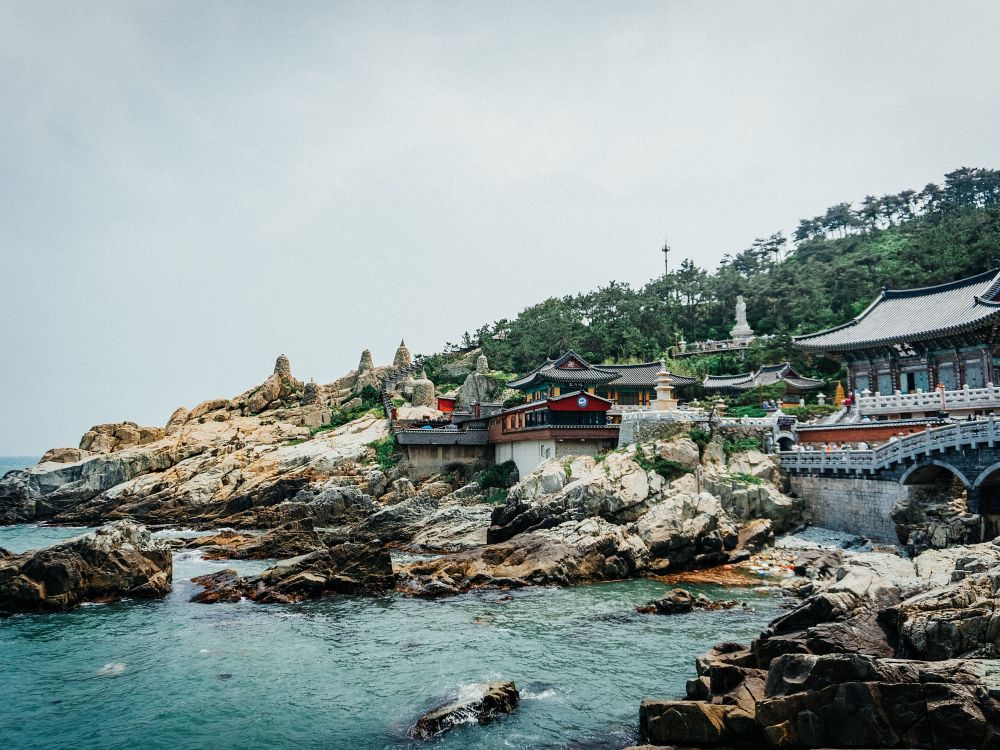 Ocean tempel i Busan