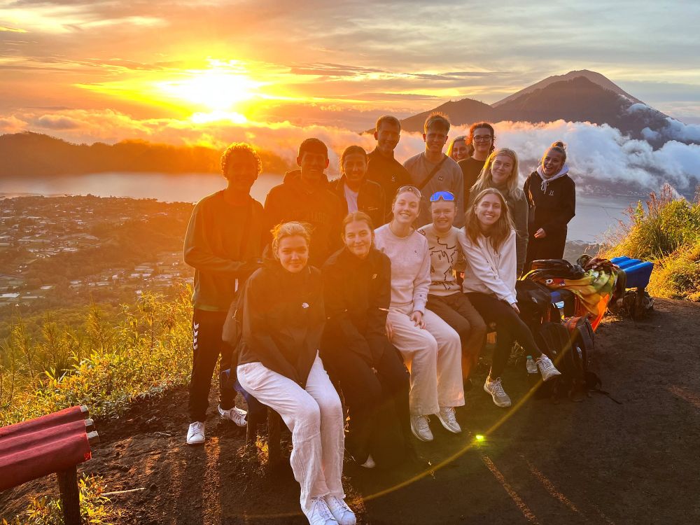 Bestig Mount Batur på Bali